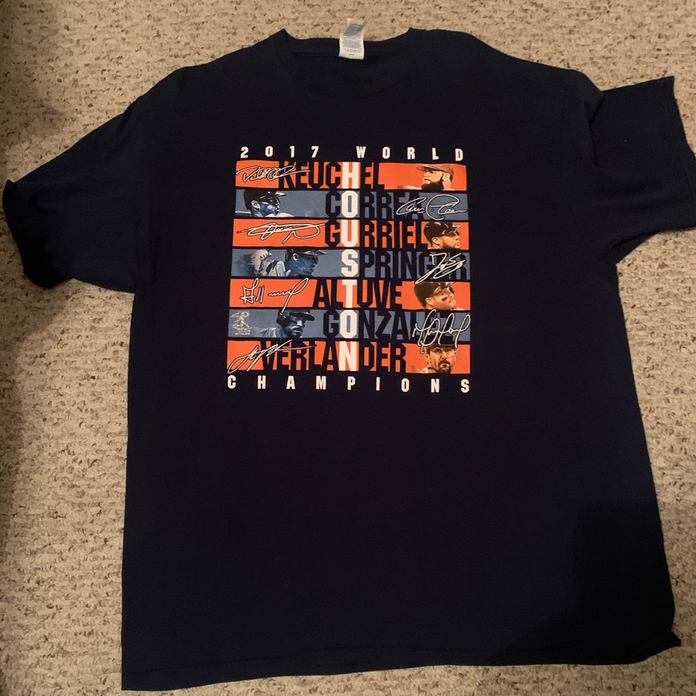 Astros World Series shirts